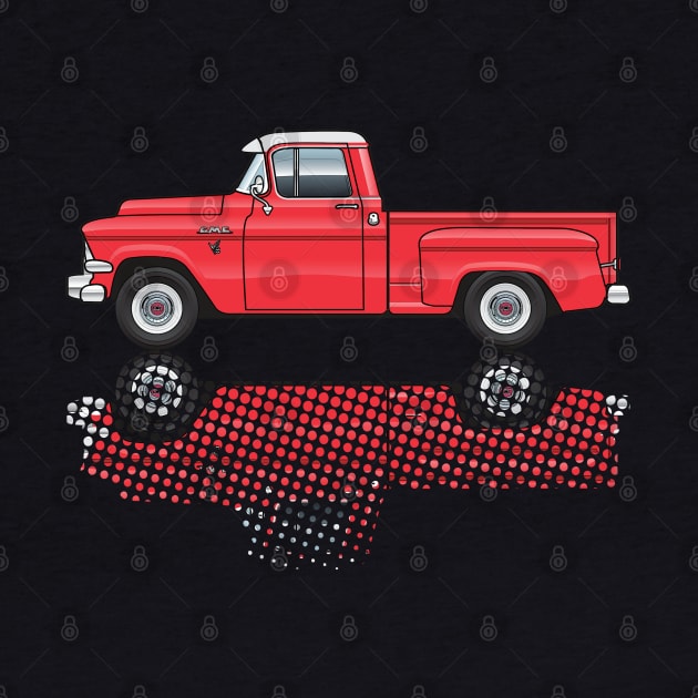 red truck by JRCustoms44
